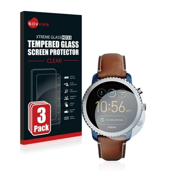 Panzerglasfolie für Fossil Q Explorist (3.Gen)