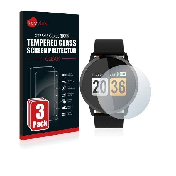 Panzerglasfolie für Findtime Fitness Tracker Q8MS