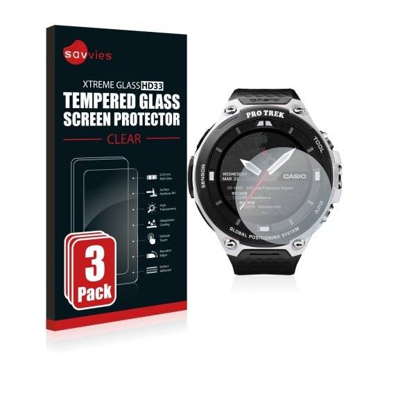 Panzerglasfolie für Casio Pro Trek Smart WSD-F20