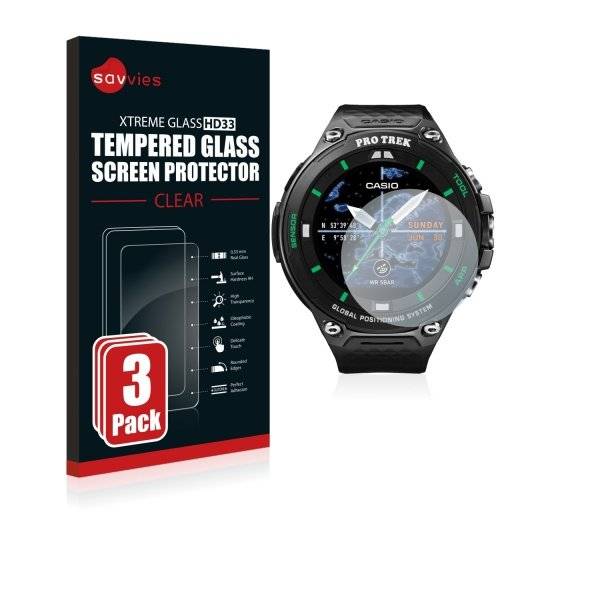 Panzerglasfolie für Casio Pro Trek Smart WSD-F20X