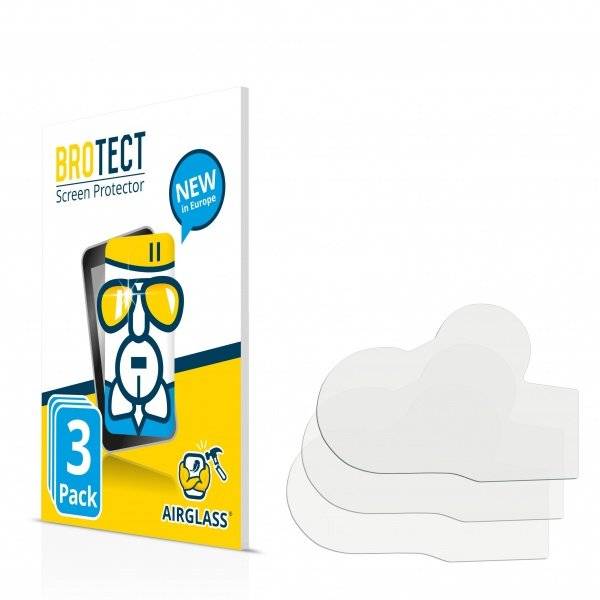 3x Panzerglasfolie Klar für BMW R 1200 GS