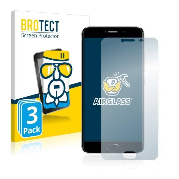 3x Panzerglasfolie Klar für UMi Z Pro