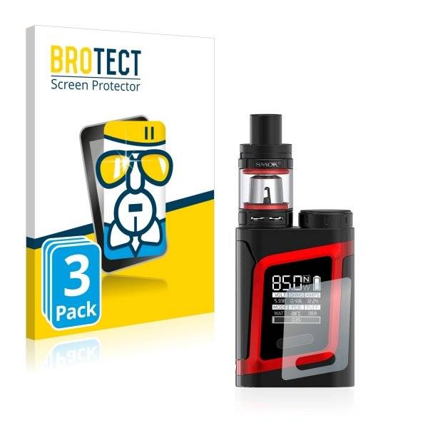 3x Panzerglasfolie Klar für Smok AL85