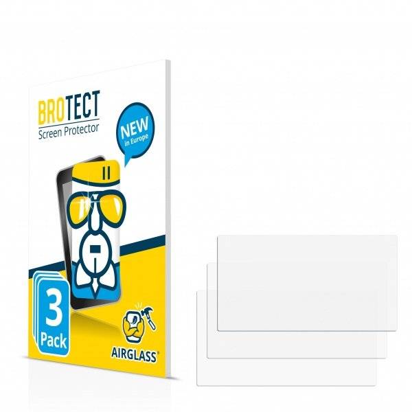 3x Panzerglasfolie Klar für Peugeot 308 Plus (2017)