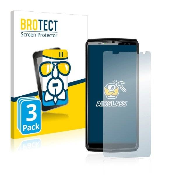 3x Panzerglasfolie Klar für Oukitel K10
