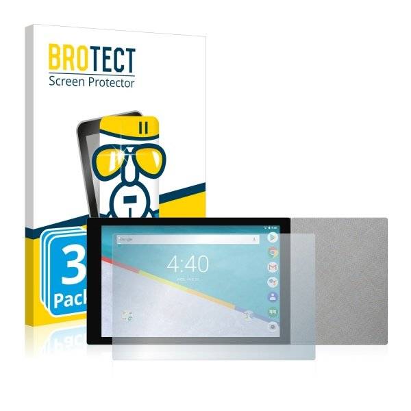 3x Panzerglasfolie Klar für Archos Hello 10