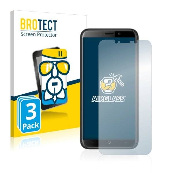3x Panzerglasfolie Klar für Doogee X50