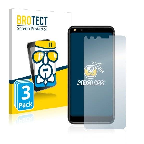 3x Panzerglasfolie Klar für Doogee X53