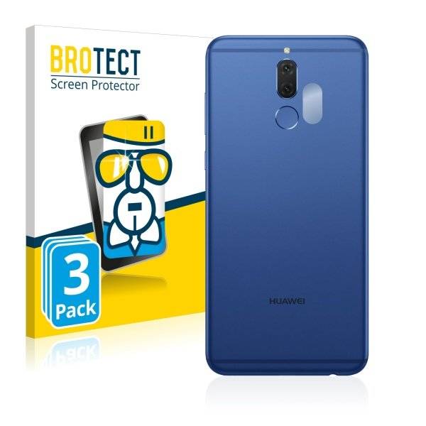 3x Panzerglasfolie Klar für Huawei Mate 10 Lite (Kamera Rückseite)