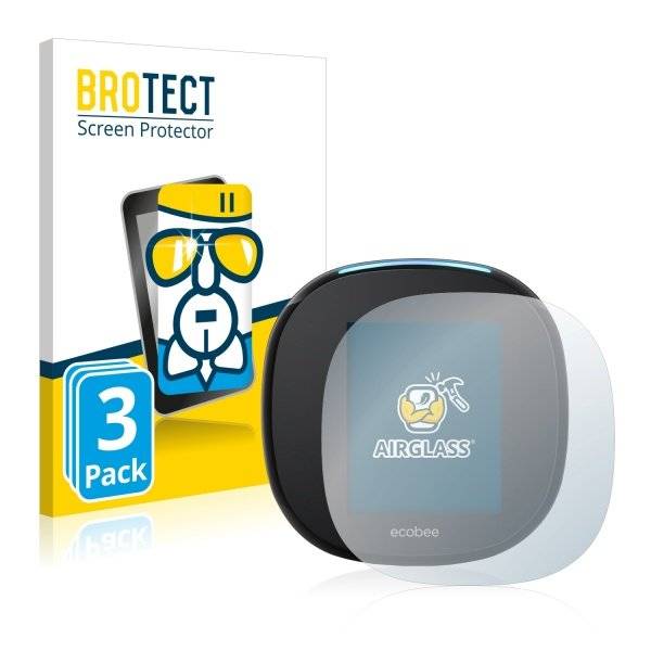3x Panzerglasfolie Klar für Ecobee ecobee 4