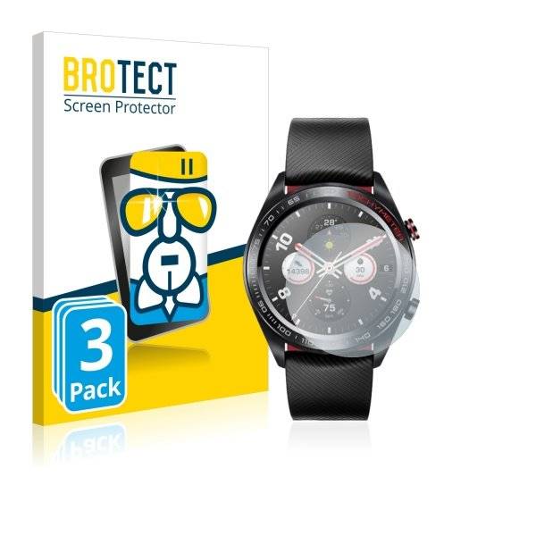 3x Panzerglasfolie Klar für Honor Watch Magic