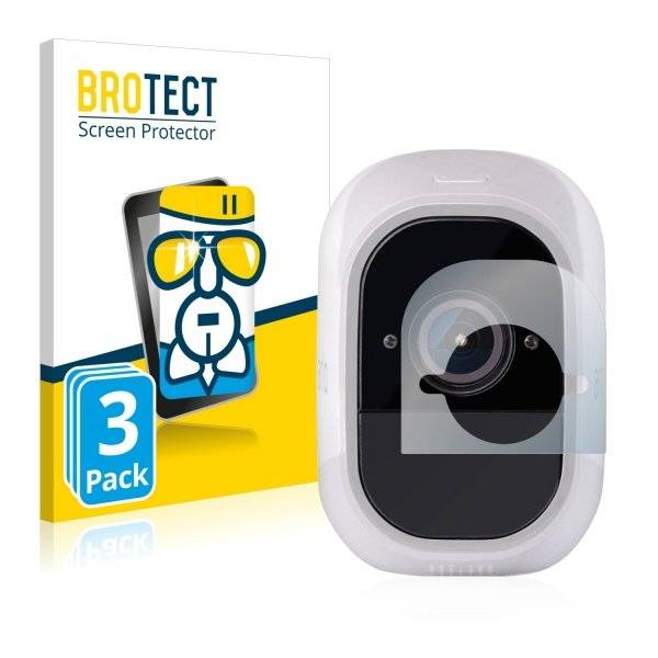 3x Panzerglasfolie Klar für Arlo Pro 2