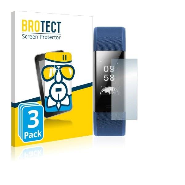 3x Panzerglasfolie Klar für Yamay Fitness Tracker SW350