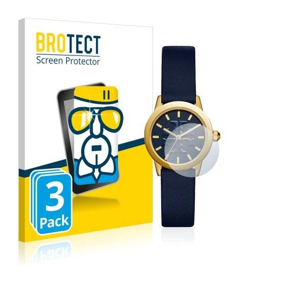 3x Panzerglasfolie Klar für Tory Burch Gigi Watch TBW2001