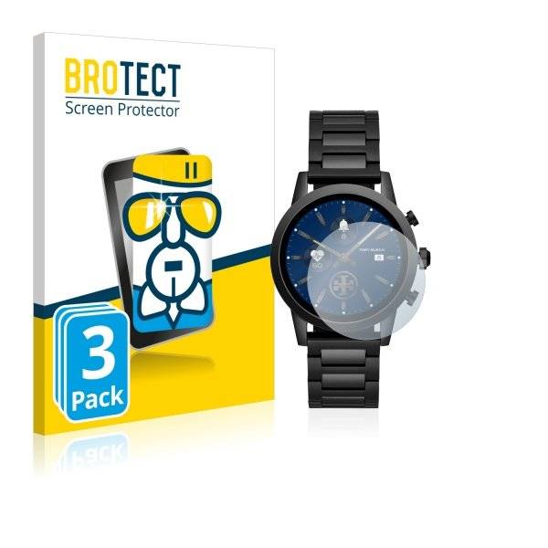 3x Panzerglasfolie Klar für Tory Burch ToryTrack Gigi (40 mm)