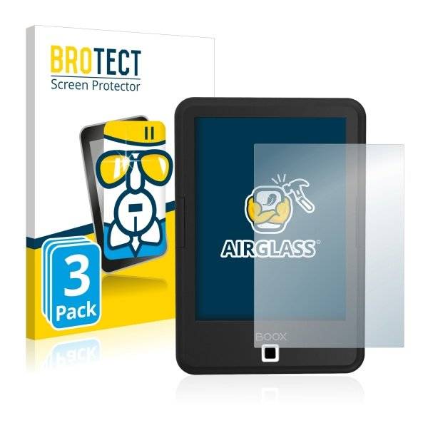 3x Panzerglasfolie Klar für Onyx Boox Caesar 3