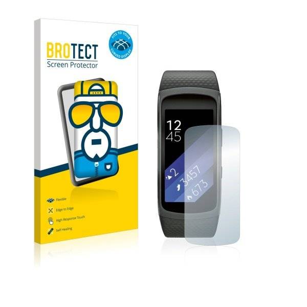 Full-Cover Displayschutzfolie für Samsung Gear Fit 2
