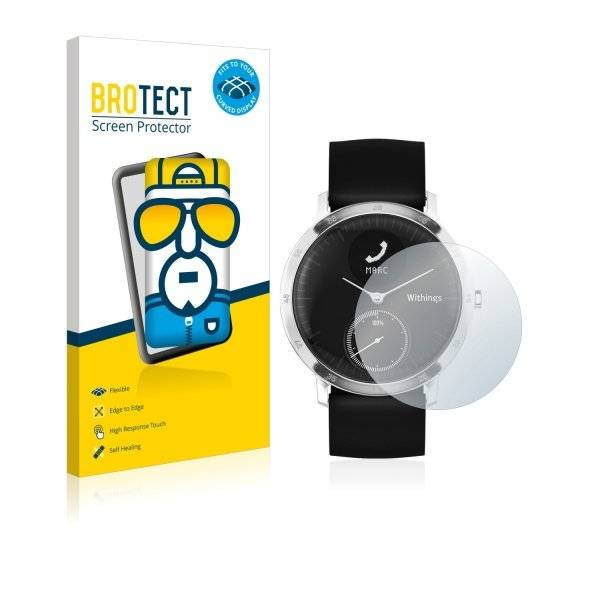 Full-Cover Displayschutzfolie für Nokia Activité Steel HR (40 mm)