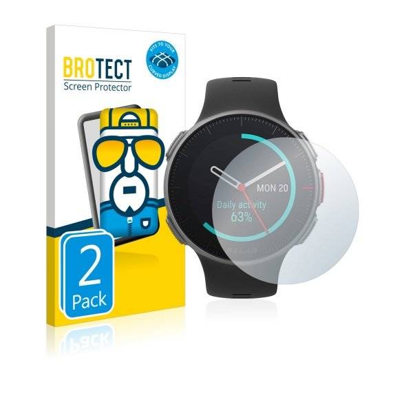 Full-Cover Displayschutzfolie für Polar Vantage V