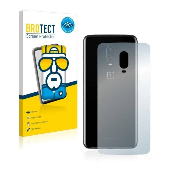 Full-Cover Displayschutzfolie für OnePlus 6T (Rückseite)