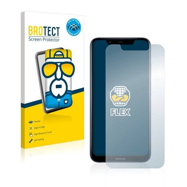 Full-Cover Displayschutzfolie für Nokia 8.1
