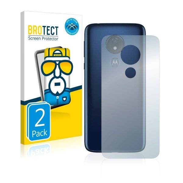 Full-Cover Displayschutzfolie für Motorola Moto G7 Power (Rückseite)