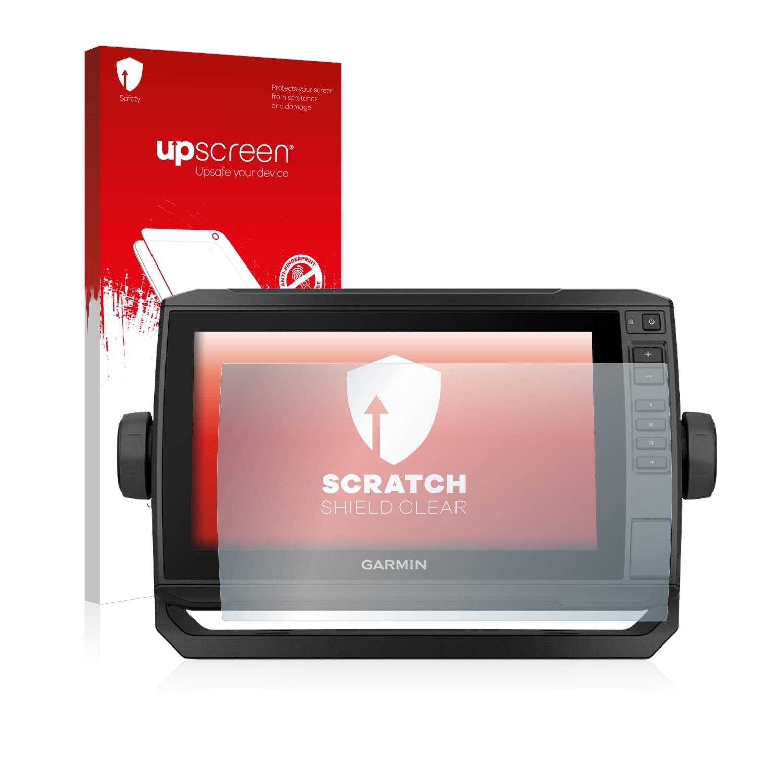 upscreen Scratch Shield Schutzfolie für Garmin ECHOMAP Chirp Plus 92sv