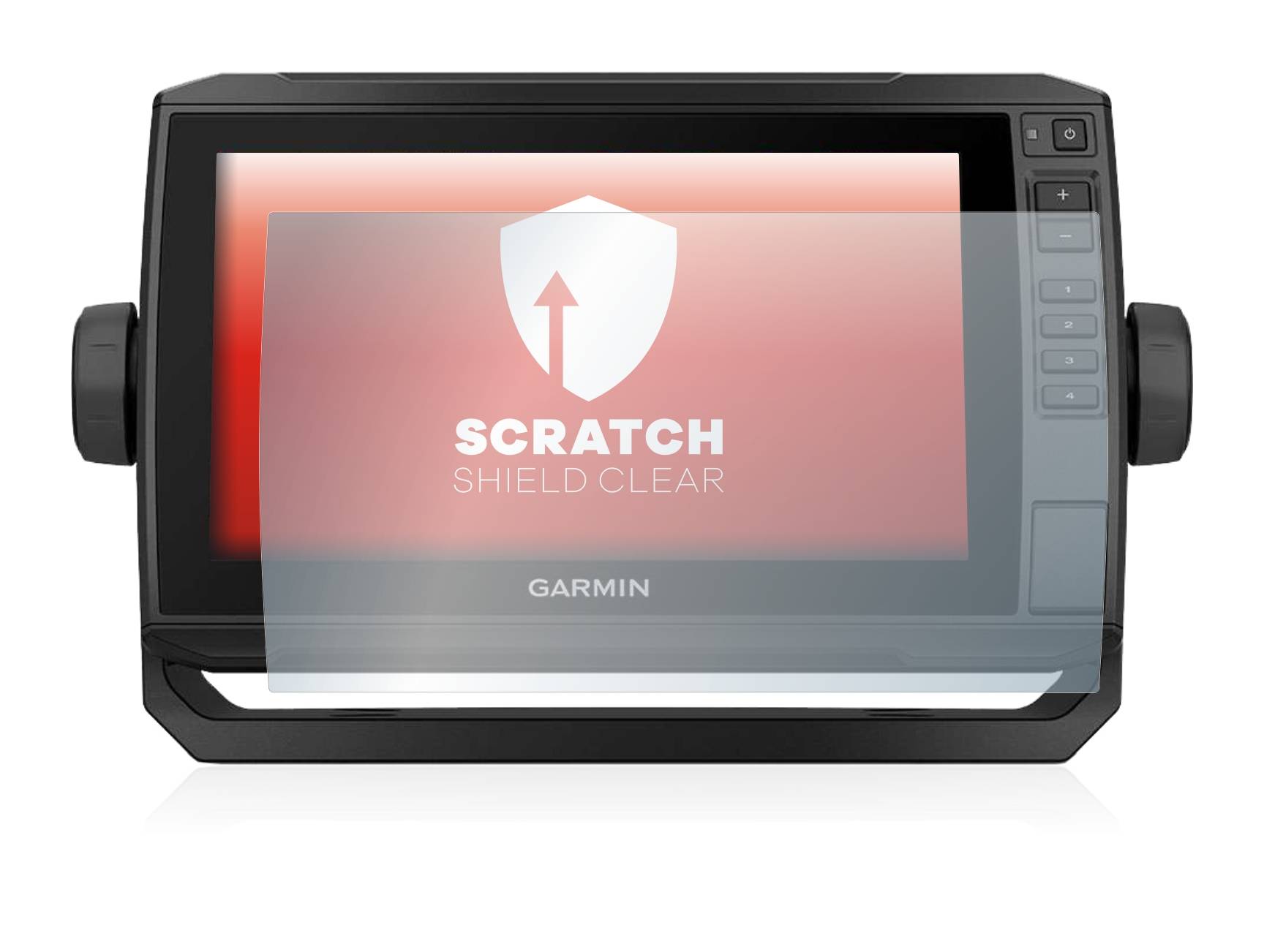 upscreen Scratch Shield Schutzfolie für Garmin ECHOMAP Chirp Plus 92sv