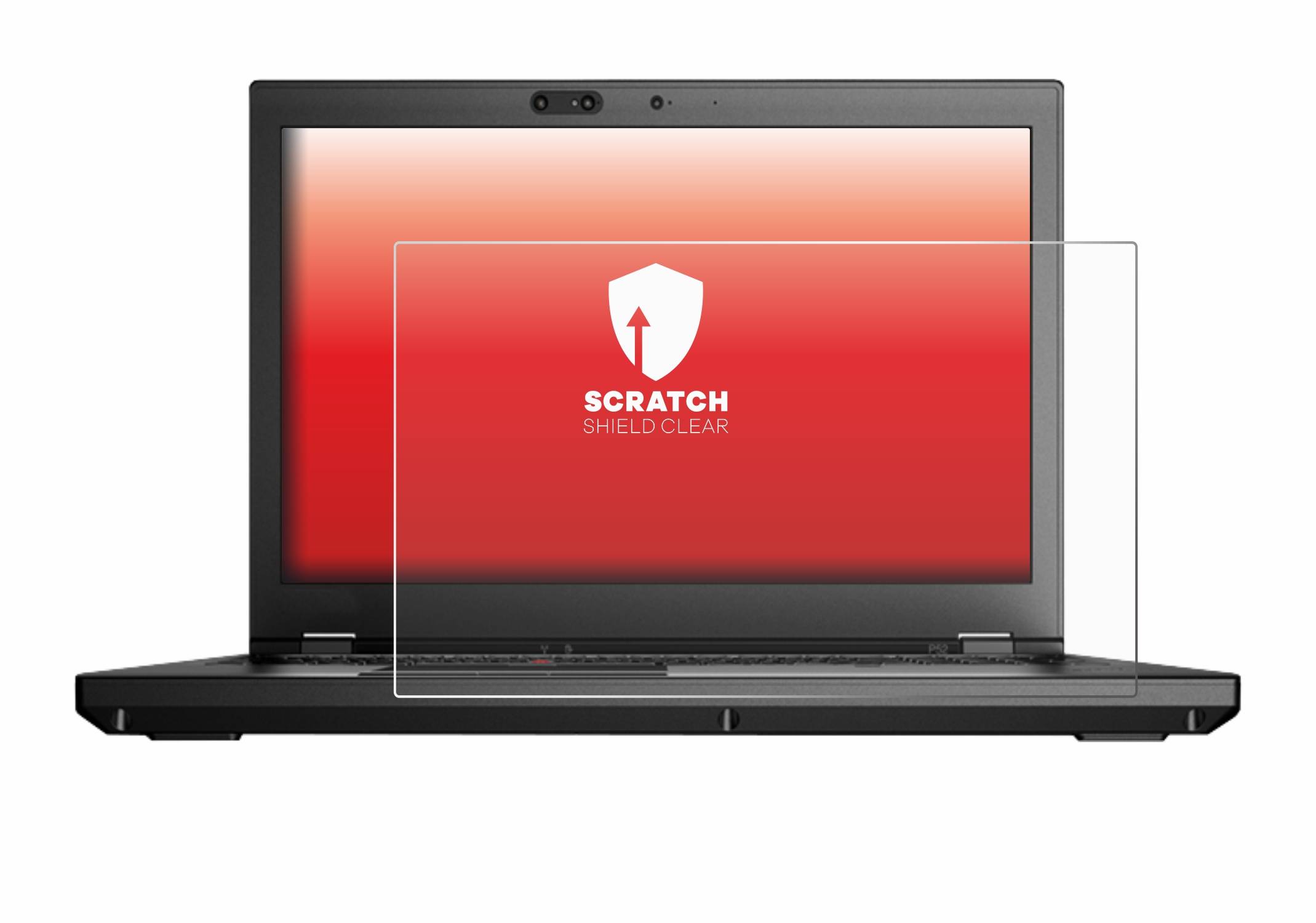 upscreen Scratch Shield Schutzfolie für Lenovo ThinkPad P52 Non-Touch