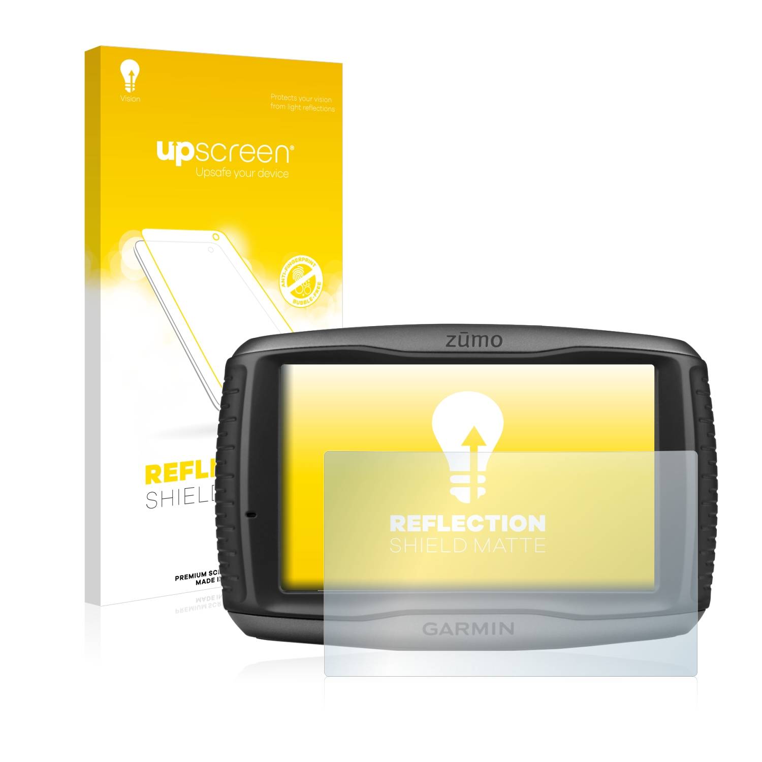 upscreen Reflection Shield Matt Schutzfolie für Garmin zumo 590LM