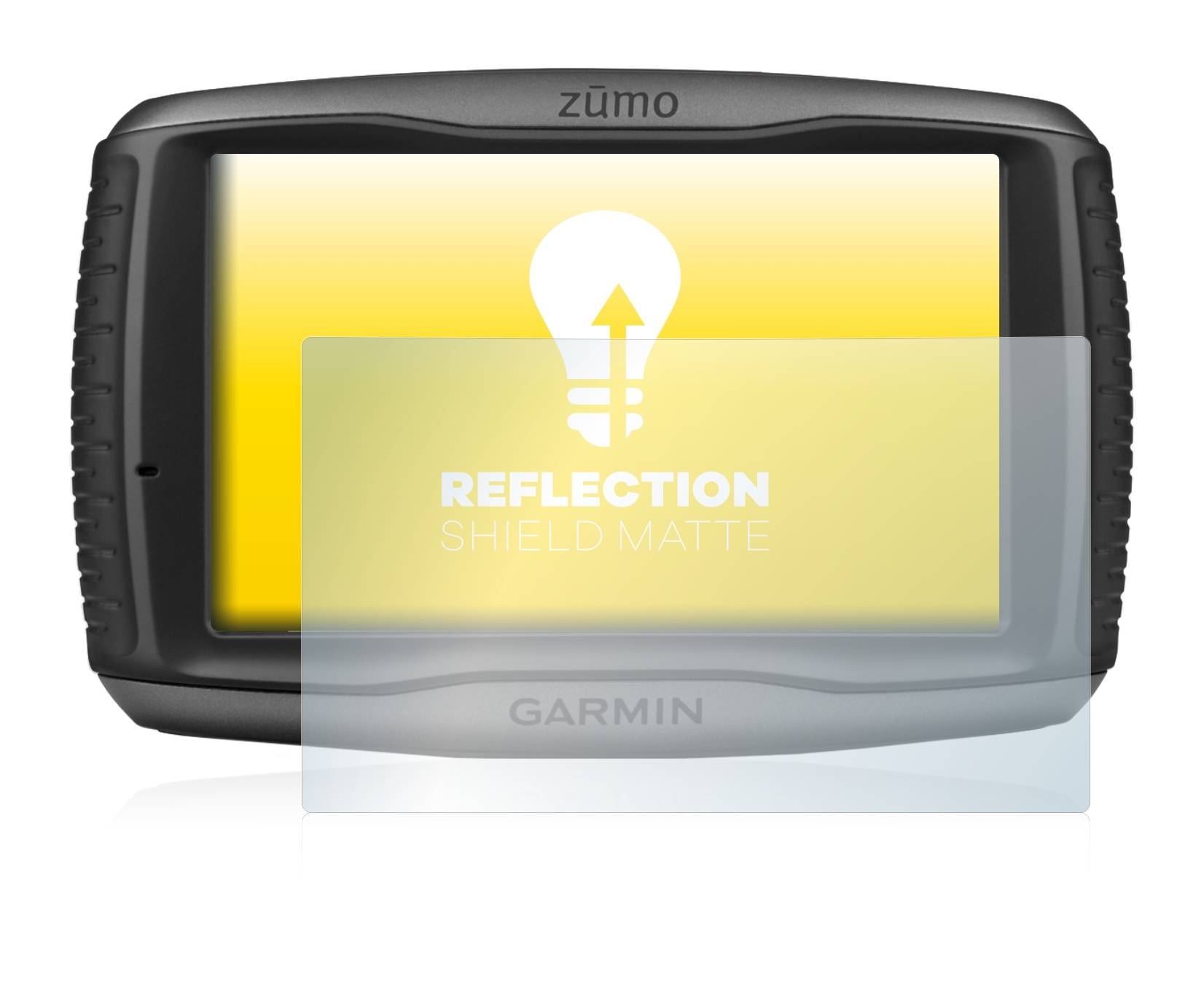 upscreen Reflection Shield Matt Schutzfolie für Garmin zumo 590LM