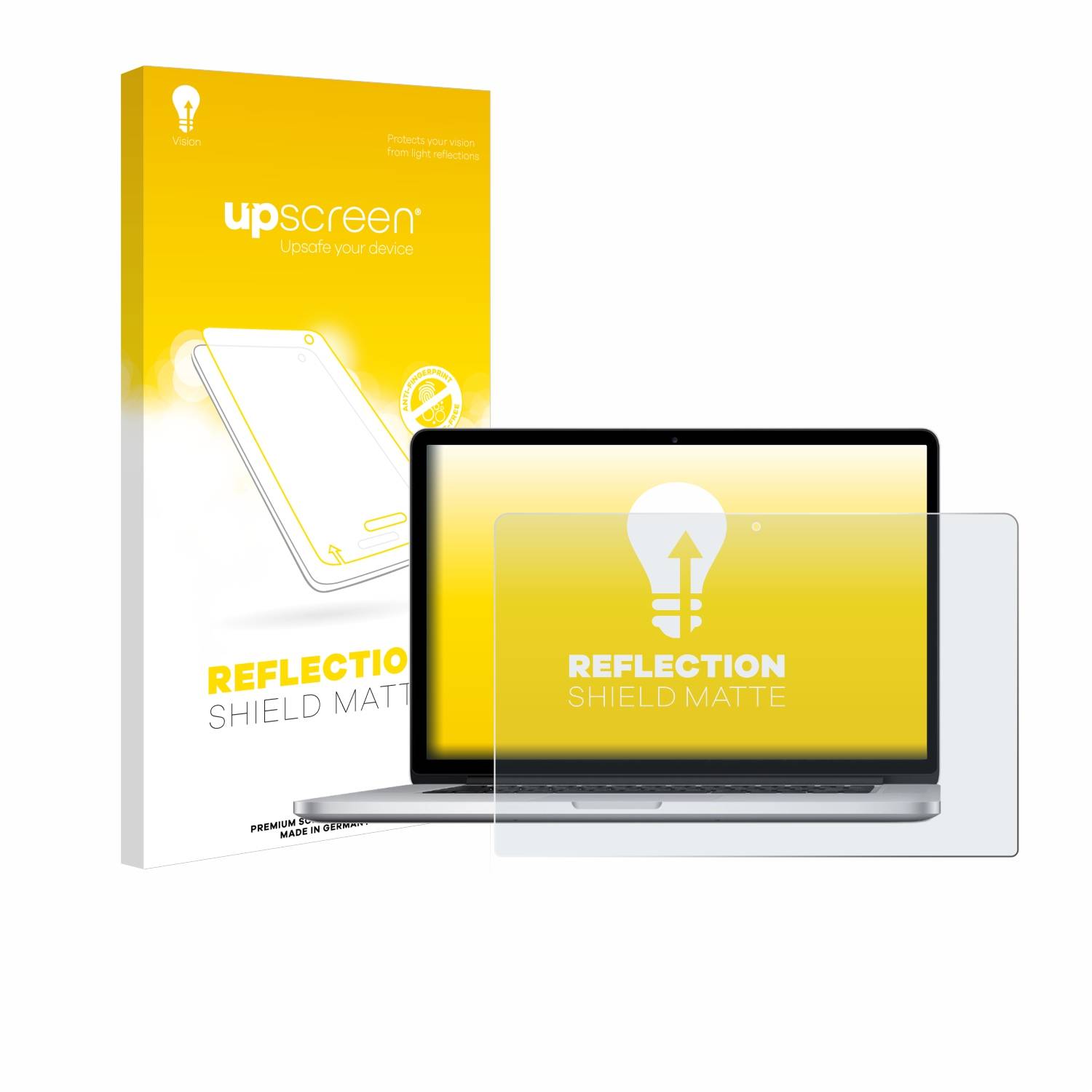 upscreen Reflection Shield Matt Schutzfolie für Apple MacBook Pro Retina 15 2014