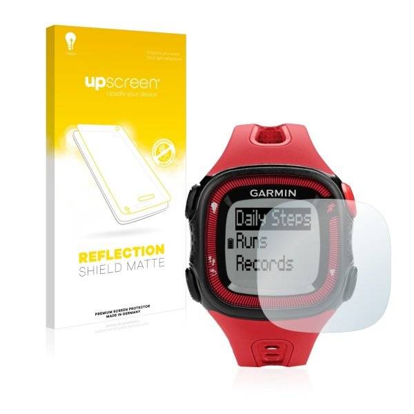 Premium Displayschutzfolie für Garmin Forerunner 15 (Big edition) Red/Black