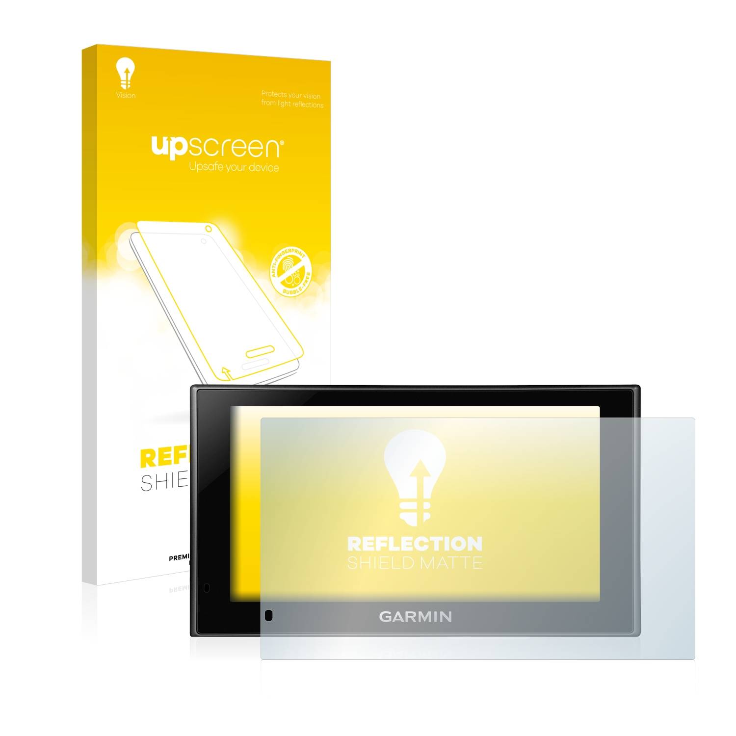 upscreen Reflection Shield Matt Schutzfolie für Garmin nüvi 2599LMT-D