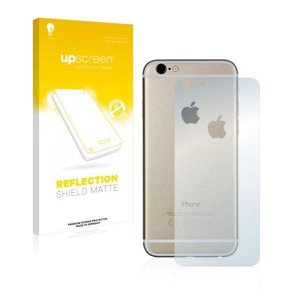 Premium Displayschutzfolie für Apple iPhone 6S Rückseite (gesamte Fläche + LogoCut)