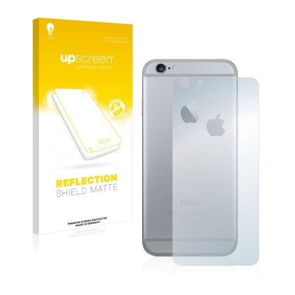 Premium Displayschutzfolie für Apple iPhone 6S Plus Rückseite (gesamte Fläche + LogoCut)
