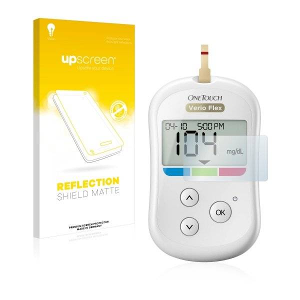 Premium Displayschutzfolie für LifeScan OneTouch Verio Flex