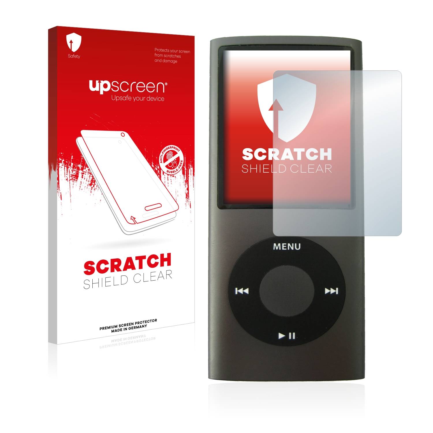 upscreen Scratch Shield Schutzfolie für Apple iPod nano (4. Gen.)