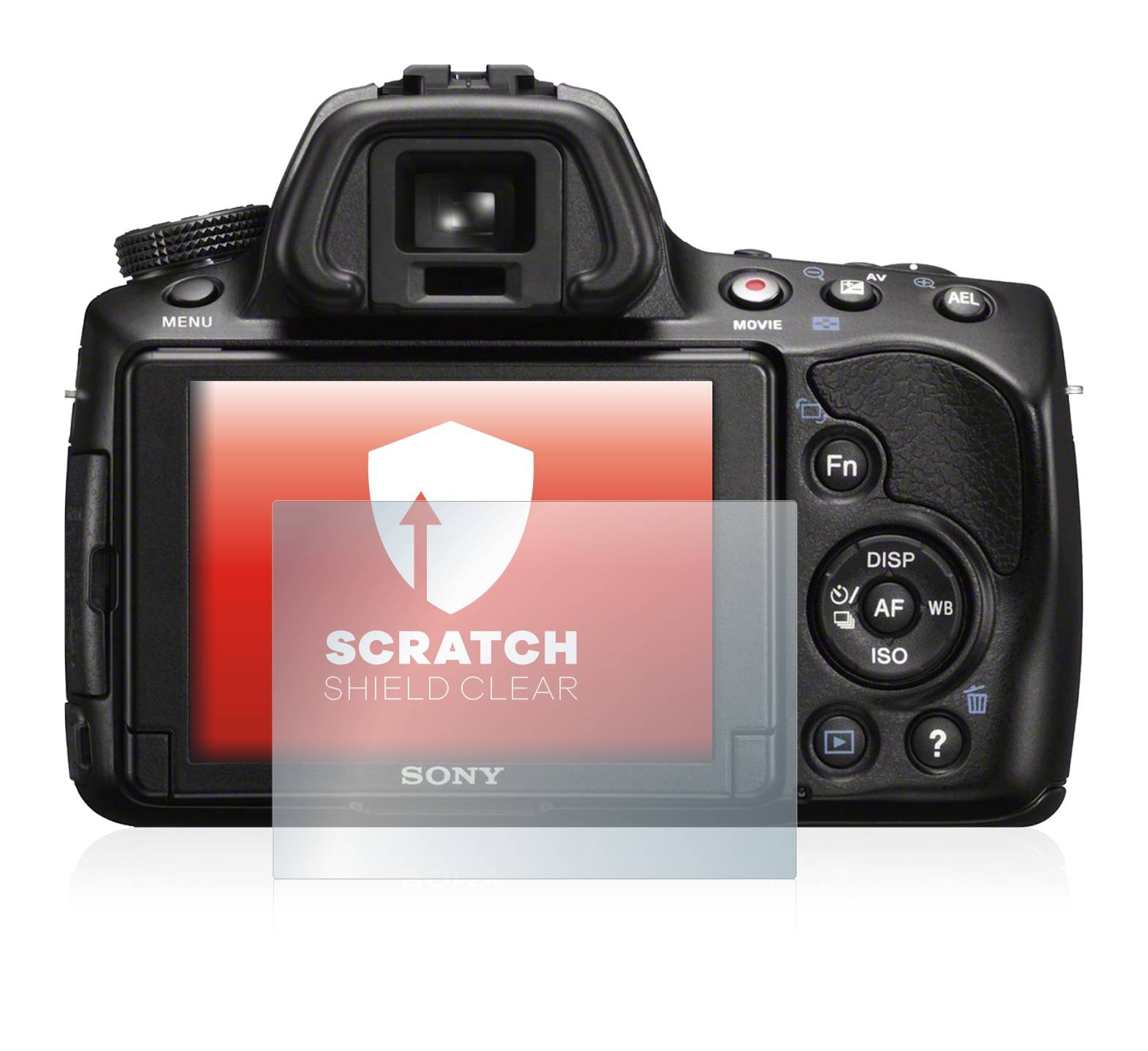 upscreen Scratch Shield Schutzfolie für Sony Alpha 37 (SLT-A37)