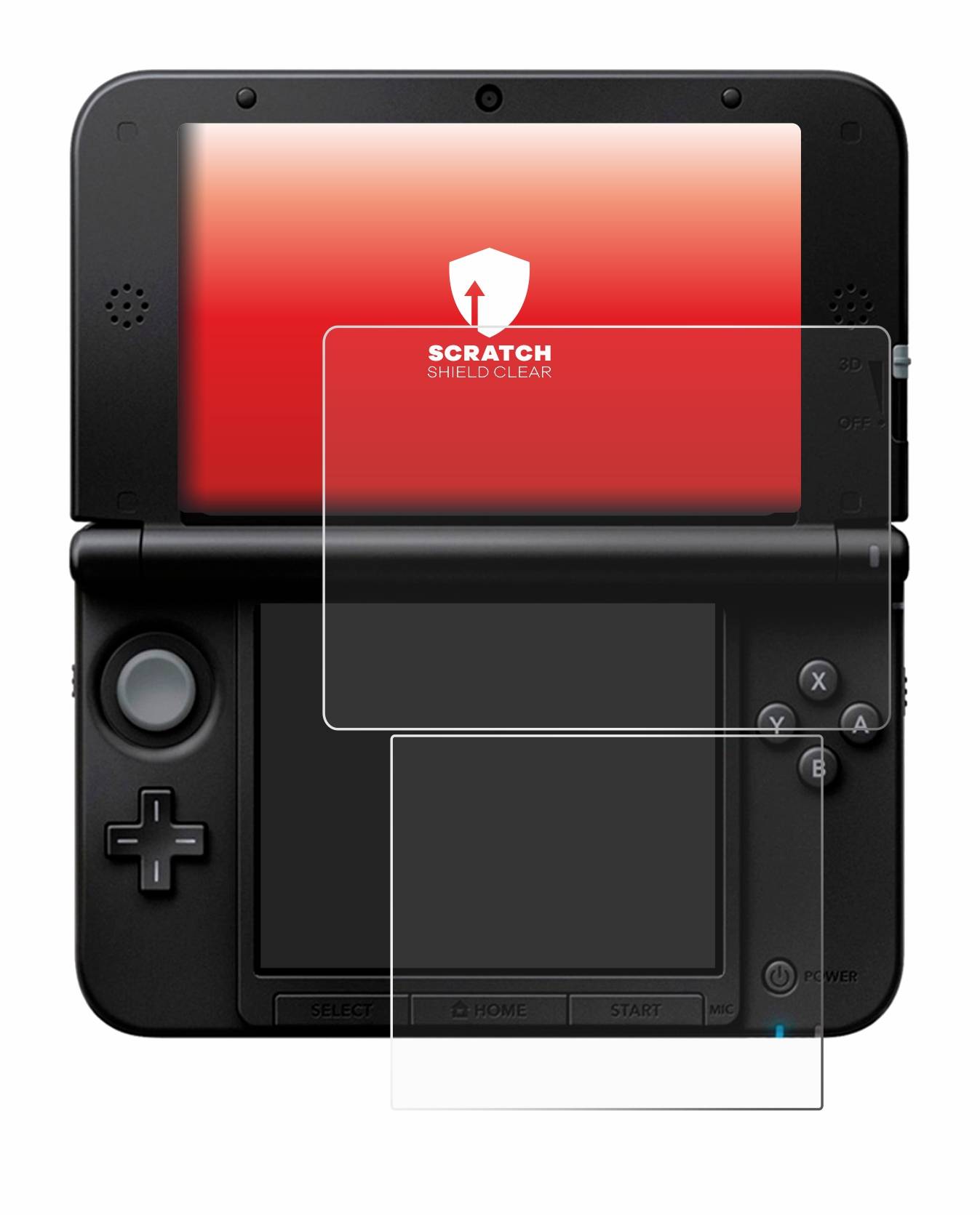 upscreen Scratch Shield Schutzfolie für Nintendo 3DS XL SPM7800