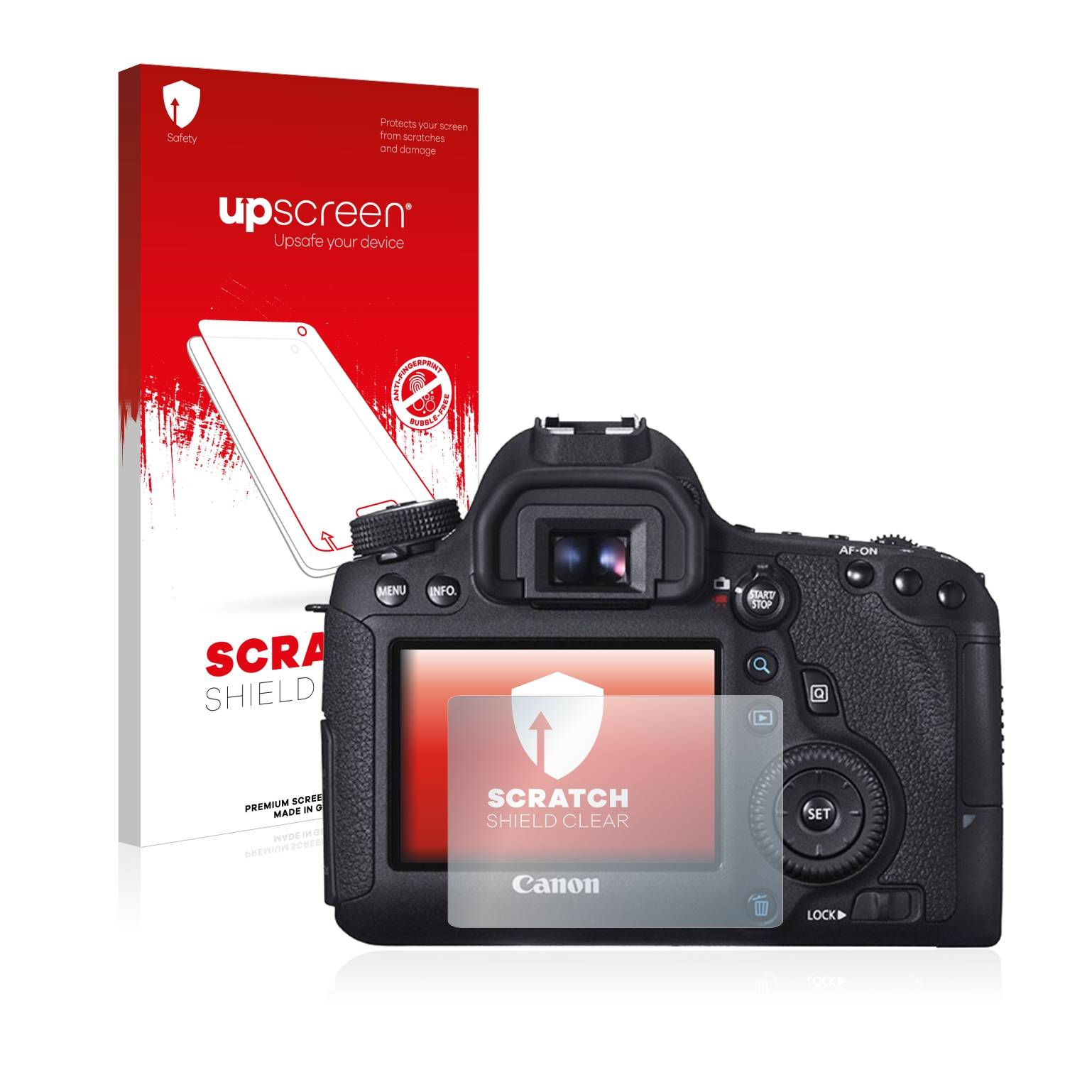 upscreen Scratch Shield Schutzfolie für Canon EOS 6D
