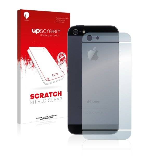 Displayschutzfolie für Apple iPhone 5 Rückseite (gesamte Fläche)