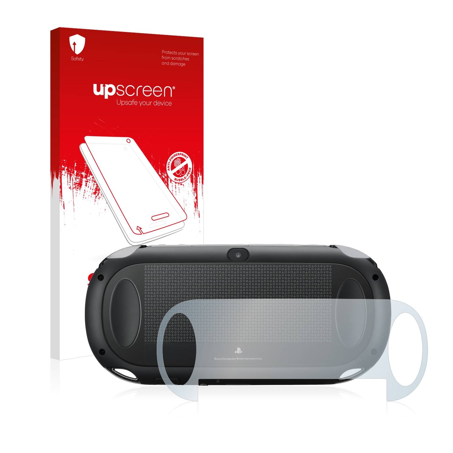 upscreen Scratch Shield Schutzfolie für Sony Playstation PCH-1000-Serie PS Vita Touchpad (Rückseite)