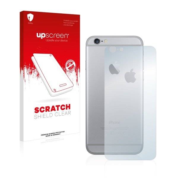 Displayschutzfolie für Apple iPhone 6 Rückseite (gesamte Fläche + LogoCut)