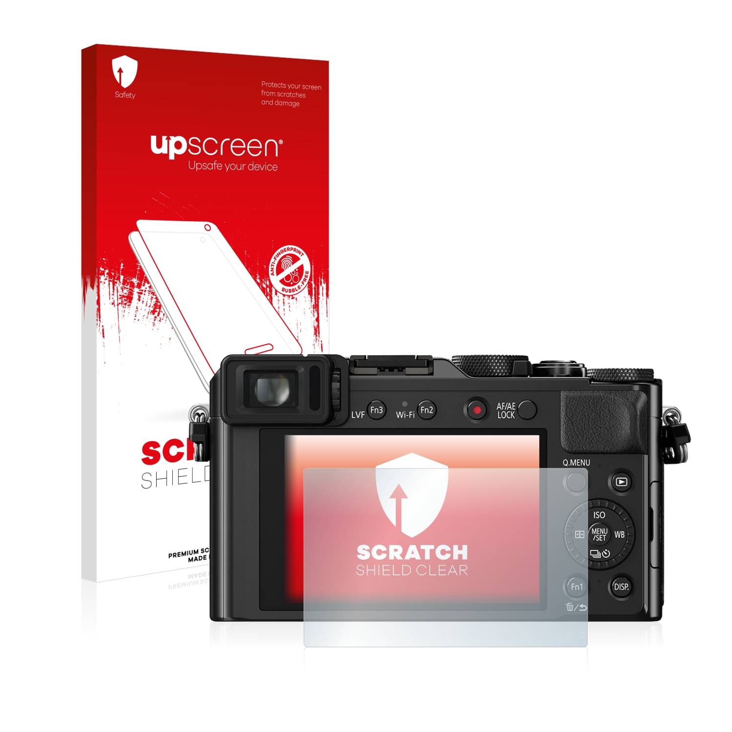 upscreen Scratch Shield Schutzfolie für Panasonic Lumix DMC-LX100