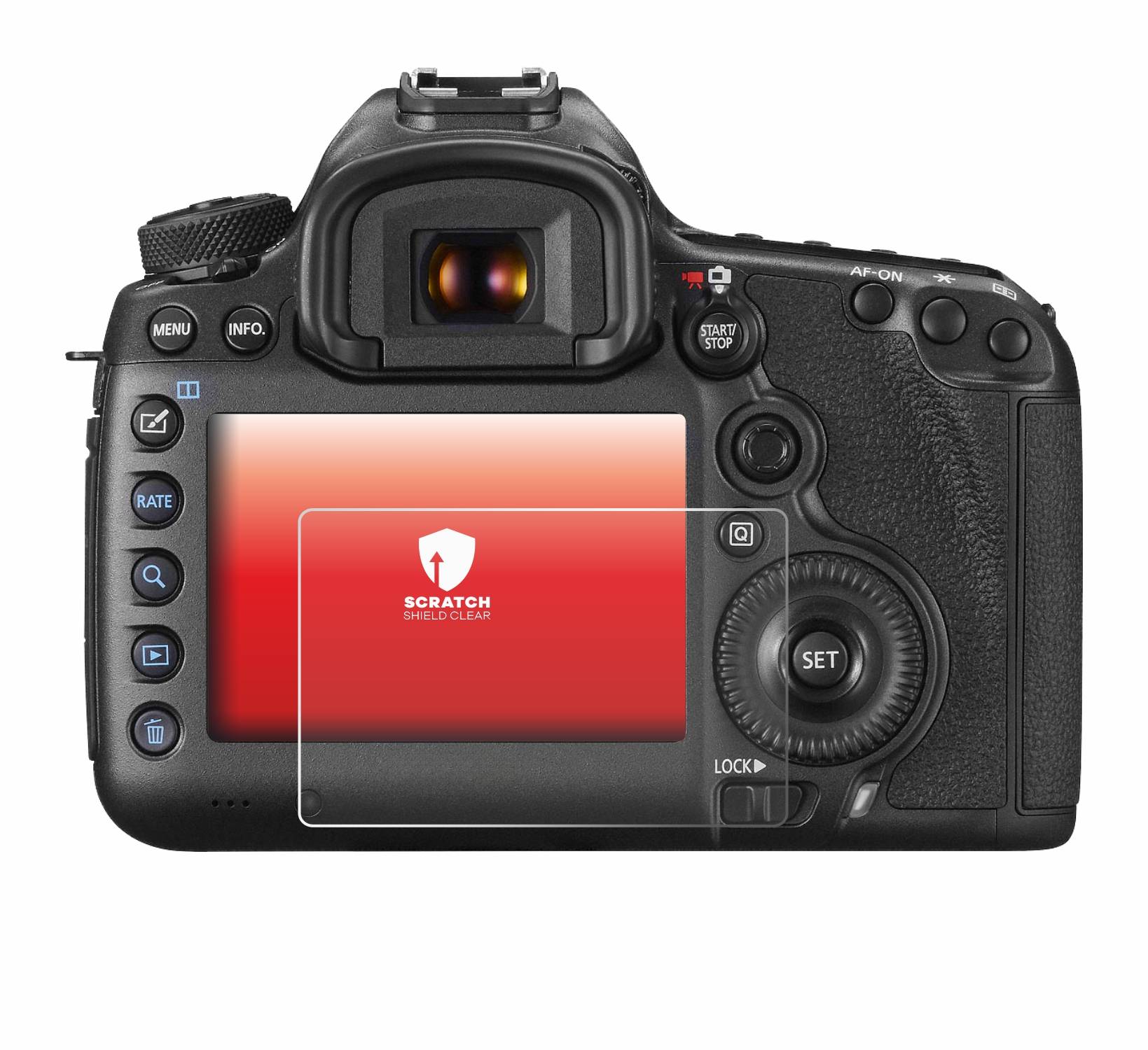 upscreen Scratch Shield Schutzfolie für Canon EOS 5DS R
