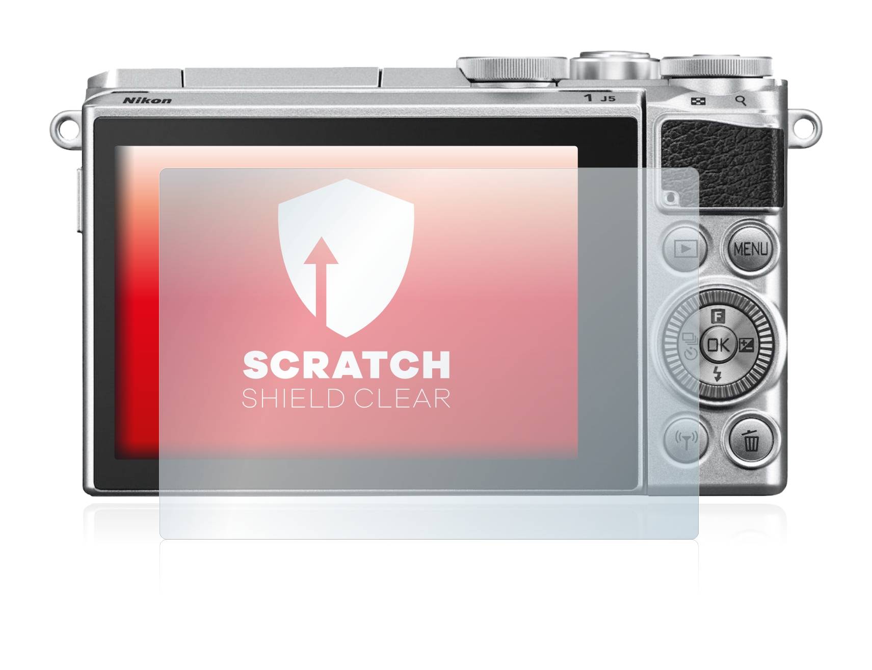 upscreen Scratch Shield Schutzfolie für Nikon 1 J5