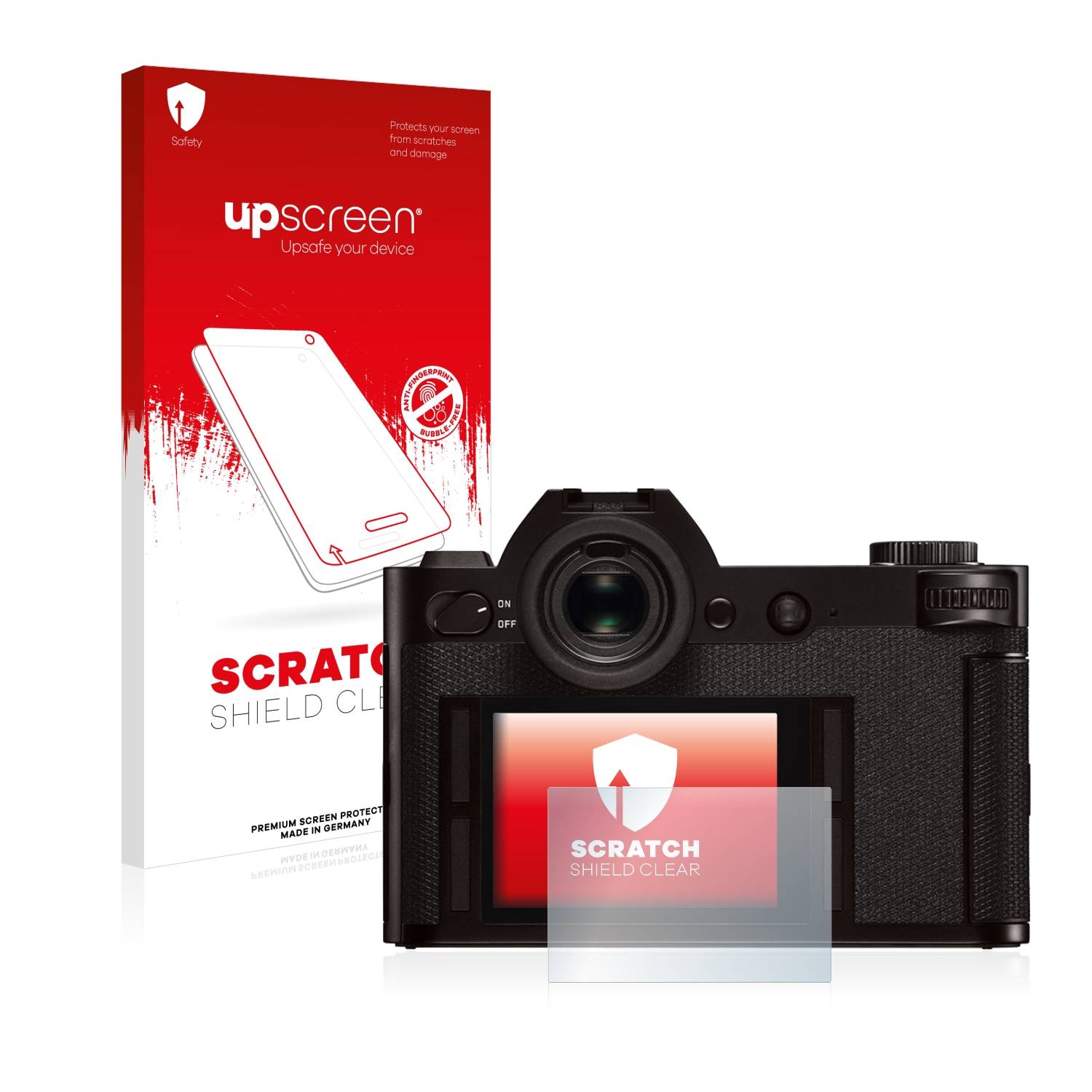 upscreen Scratch Shield Schutzfolie für Leica SL (Typ 601)