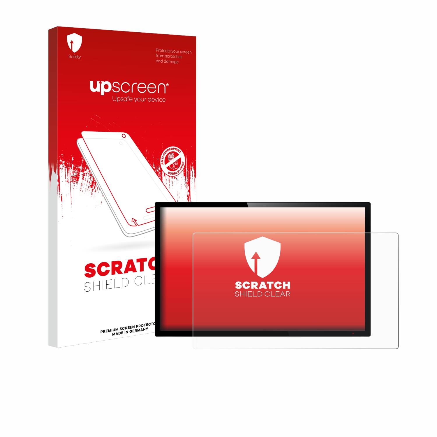 upscreen Scratch Shield Schutzfolie für Standardgrößen mit 7 Zoll Displays [154.8 mm x 87 mm, 16:9]