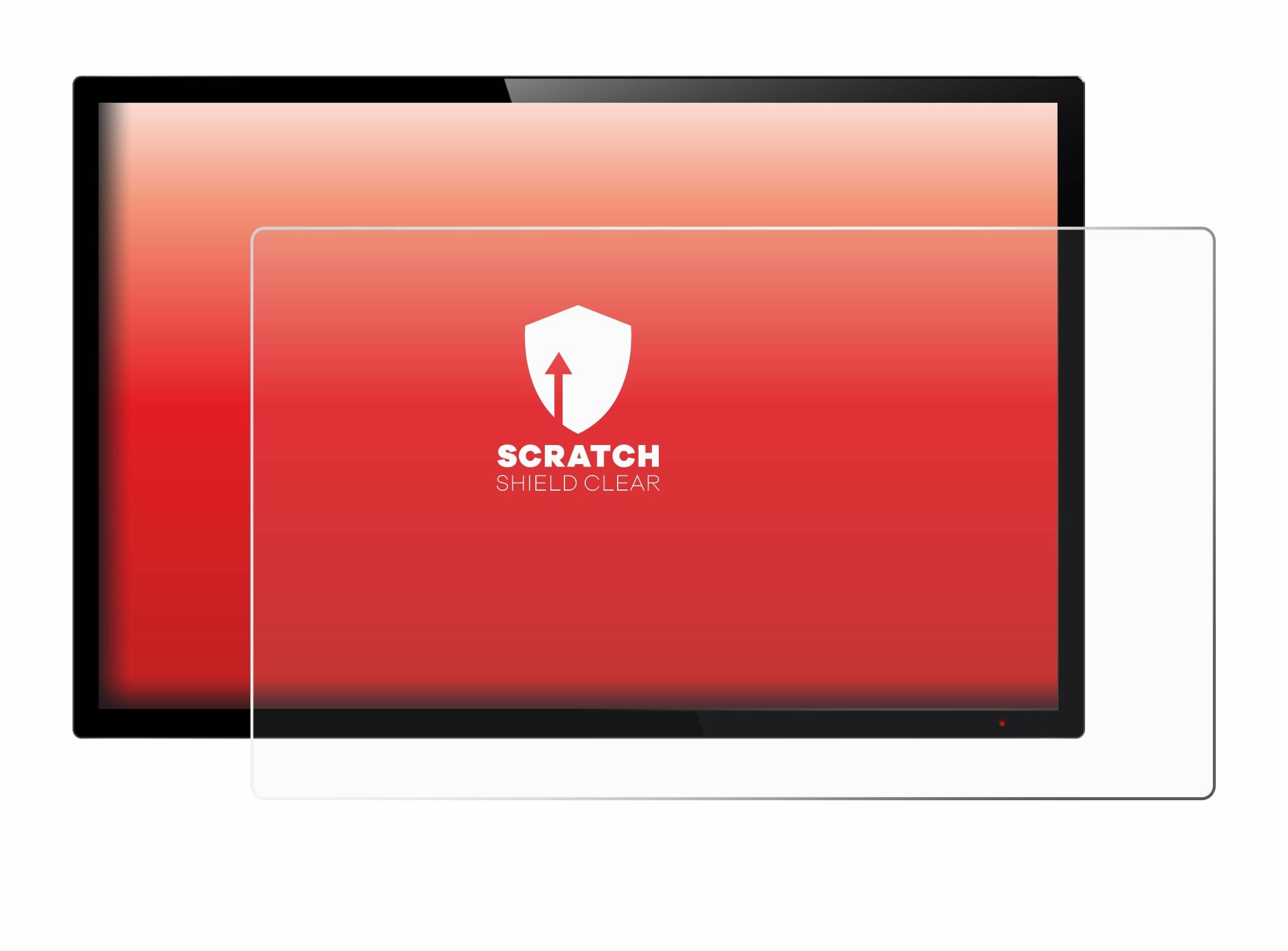 upscreen Scratch Shield Schutzfolie für Standardgrößen mit 7 Zoll Displays [154.8 mm x 87 mm, 16:9]